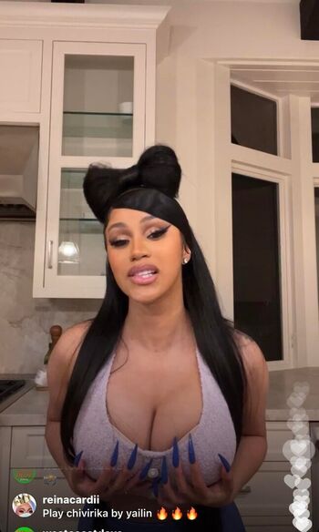Full leaked Cardi b  page private onlyfans photo