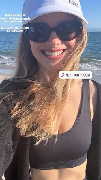 Full leaked Halston sage private onlyfans photo