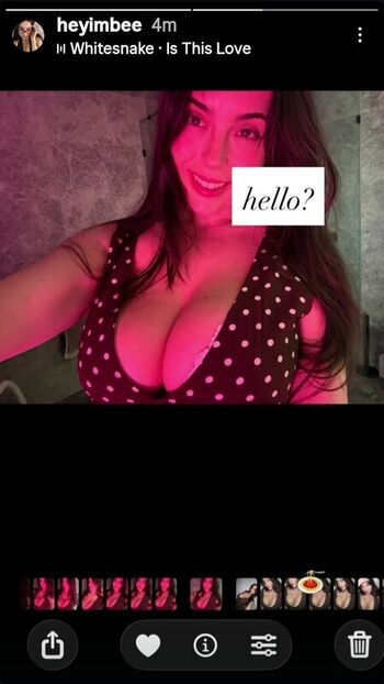 Full leaked Heyimbee private onlyfans photo